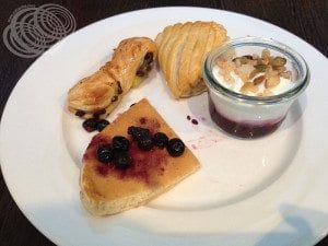 Pastries & Yoghurt at Rydges Capital Hill Canberra Breakfast Buffet