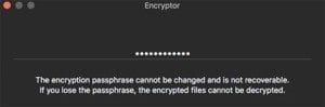 Odrive Encryption Key Setup