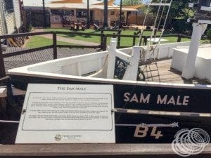 Sam Male - A pearl lugging ship
