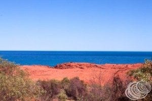 The ochre cliffs at Cape Leveque are such a brilliant red