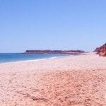 The contrasting red, white and blue at Cape Leveque