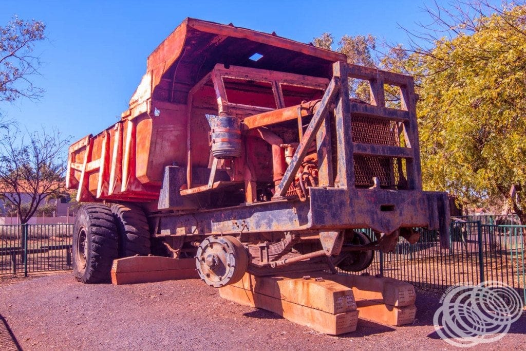Old mining truck