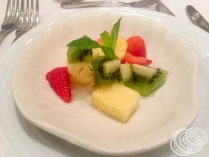 Royal Caribbean Mojo Menu - Strawberry, Kiwi and Pineapple Medley
