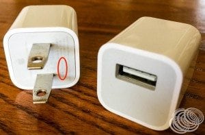 These Apple Japan/USA USB chargers have universal voltage support