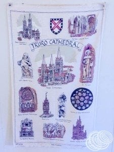 The Truro Cathedral tapestry is another example of the wall hangings in the Hutt River Church