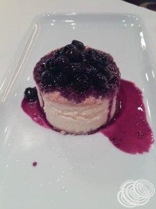 Chops Grille Huckleberry Cheesecake