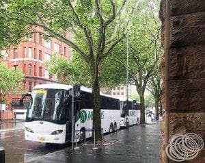 Murrays Coaches Waiting at Central Station
