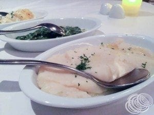 Roasted garlic mashed potato