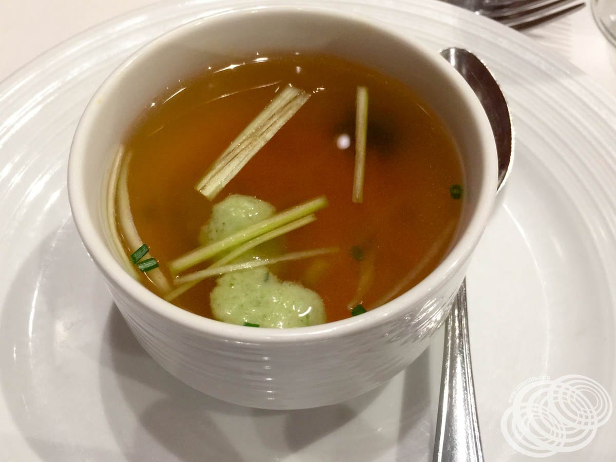 Double-Boiled Chicken Consomme