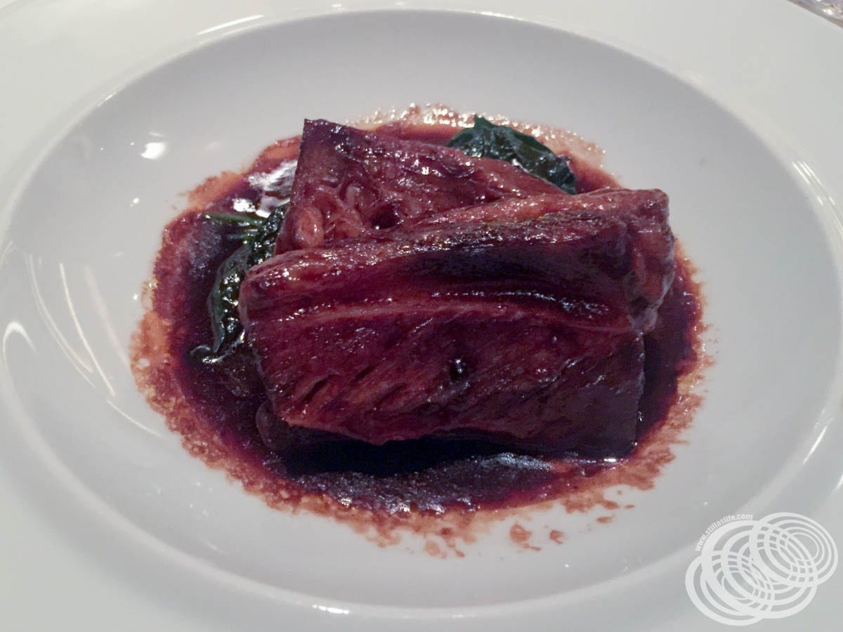 Slow-Braised Short Ribs of Beef at Chops Grille