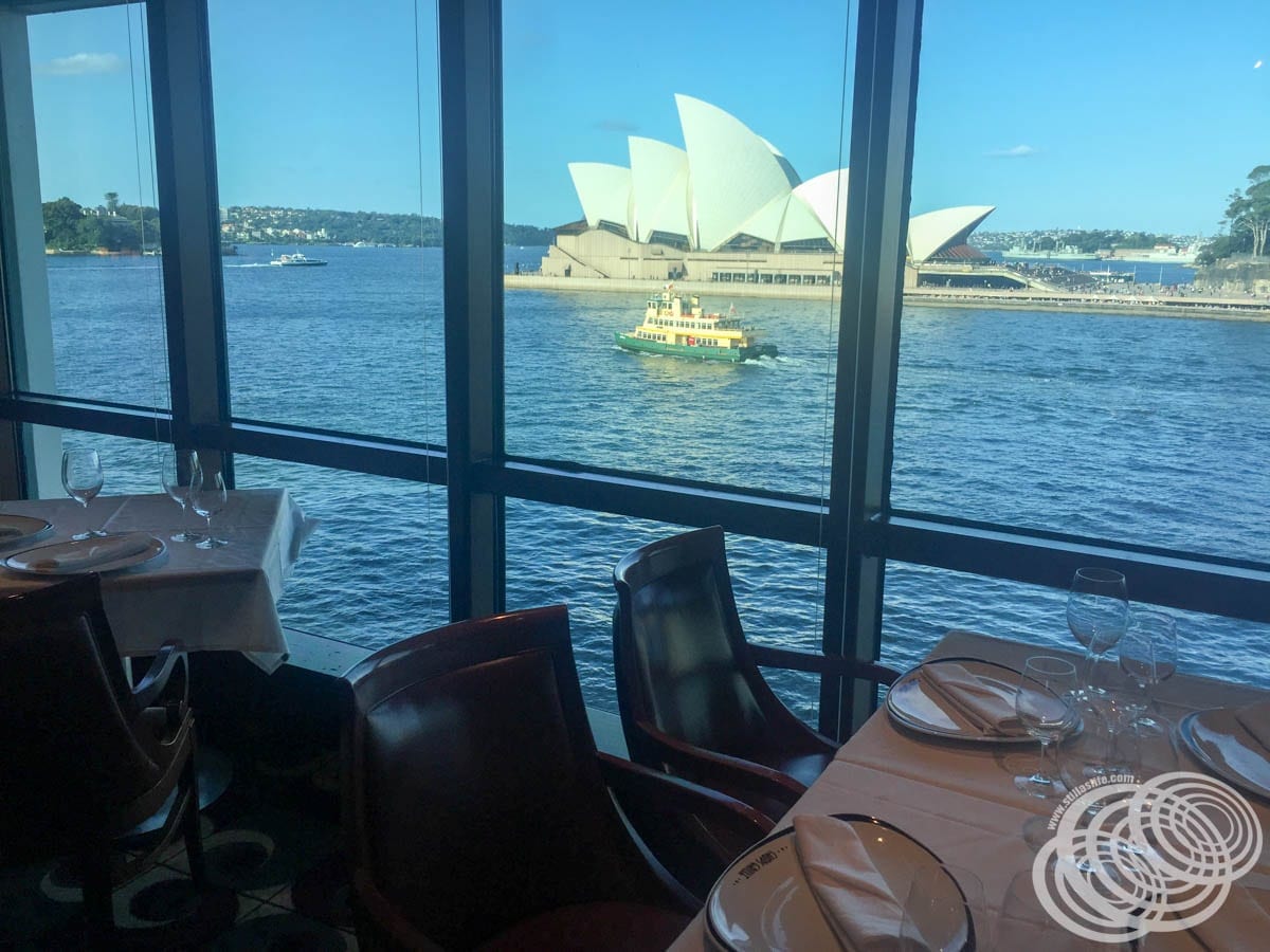 Sydney Opera House from Chops Grille on Radiance of the Seas