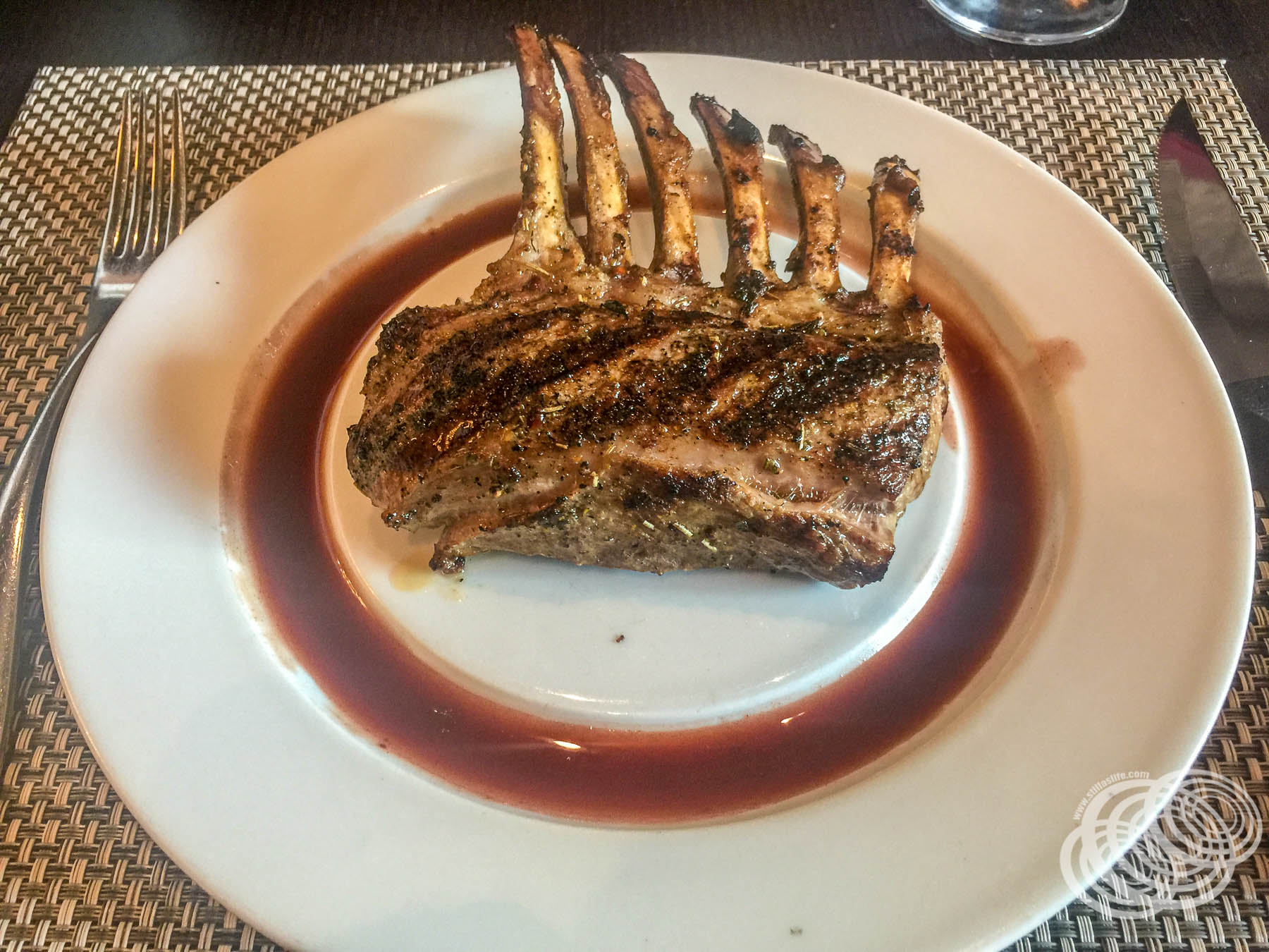 Lamb Rack at Chops Grille on Explorer of the Seas