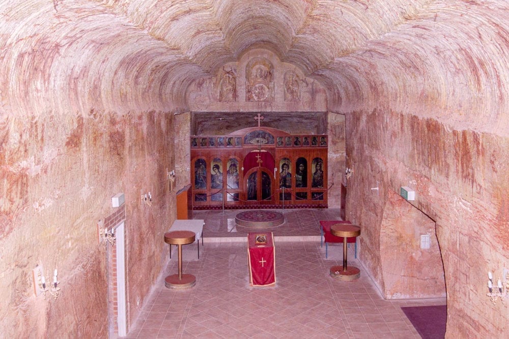 Coober Pedy Serbian Church Inside