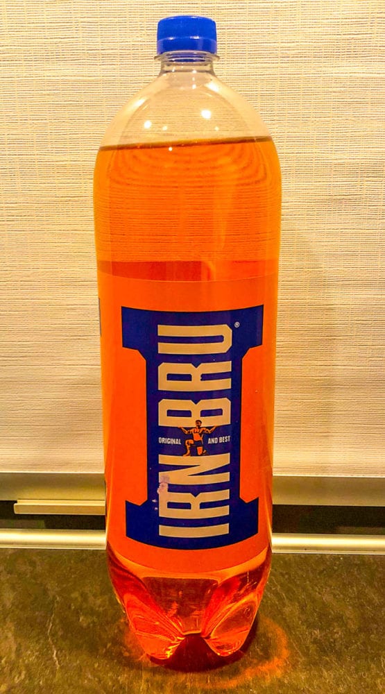 An IRN-BRU Bottle