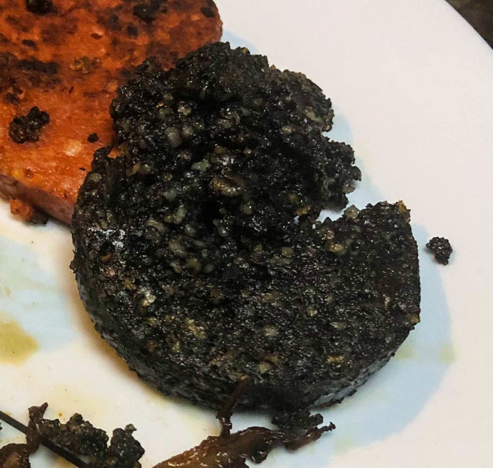 Vegetarian Black Pudding