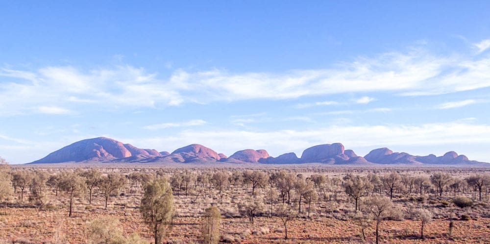 Kata Tjuta from the Dunes Viewing Area