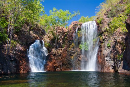 Florence Falls at Litchfield National Park in the Northern Territory Australia