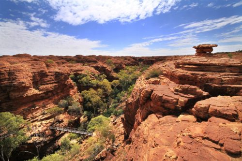 Kings Canyon in Watarrka National Park Northern Territory Australia
