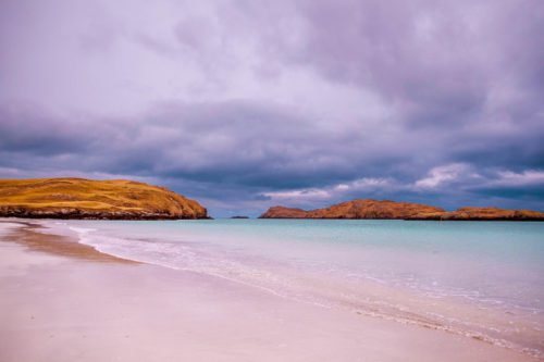 Reef Beach on the Isle of Lewis and Harris Scotland